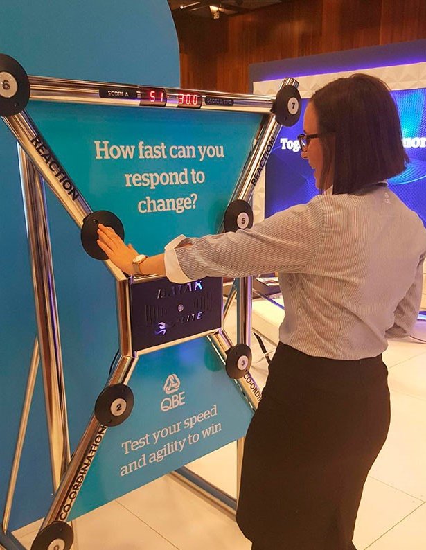 Batak Reaction Walls // Hire Interactive Sports & Games // SportSim