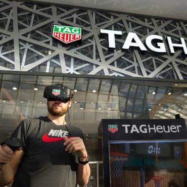 Basketball VR with Tag Heuer and Big Bogut