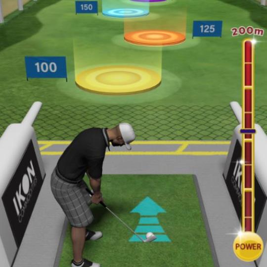 Target Golf Touchscreen Games // Hire Interactive Sports & Games