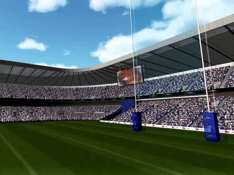 Rugby Simulator for Fan Engagement Event